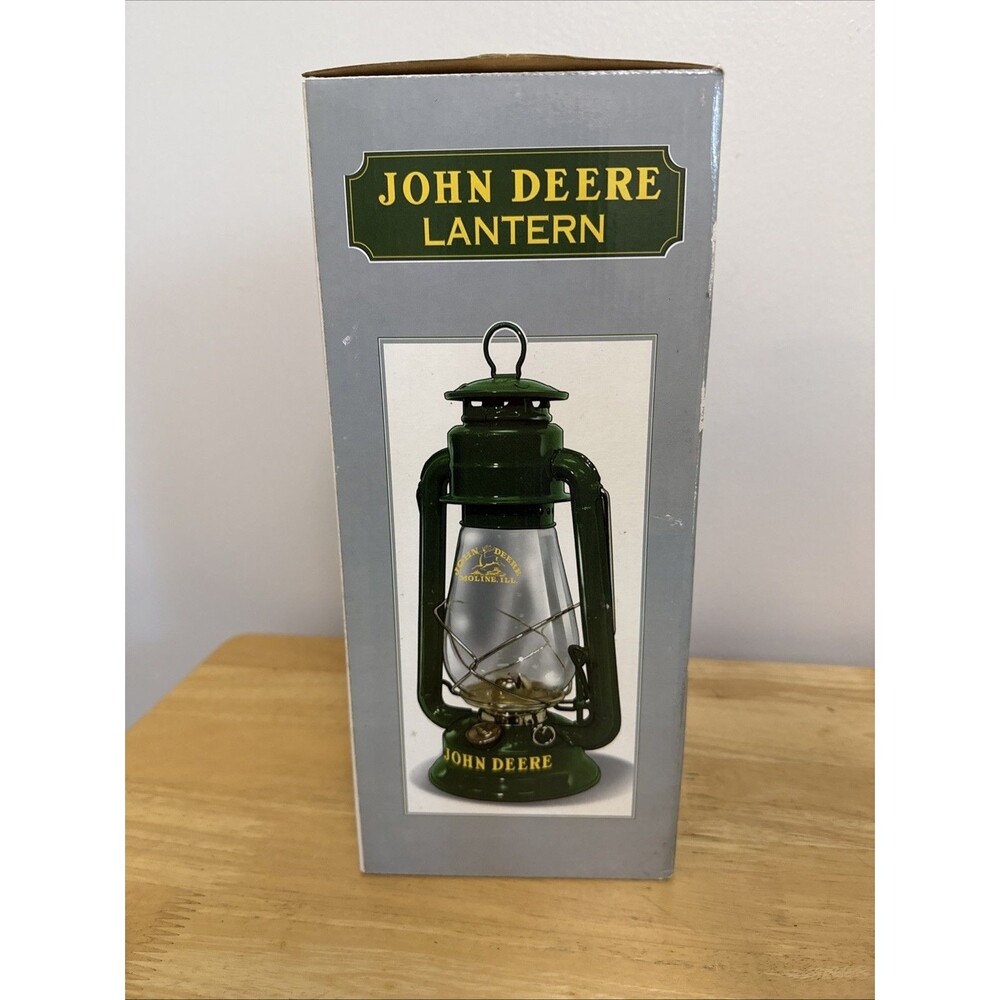 John Deere Lantern Moline IL S&D 3 Fuel Kerosene Lamp Oil Citronella New - Picture 5 of 8
